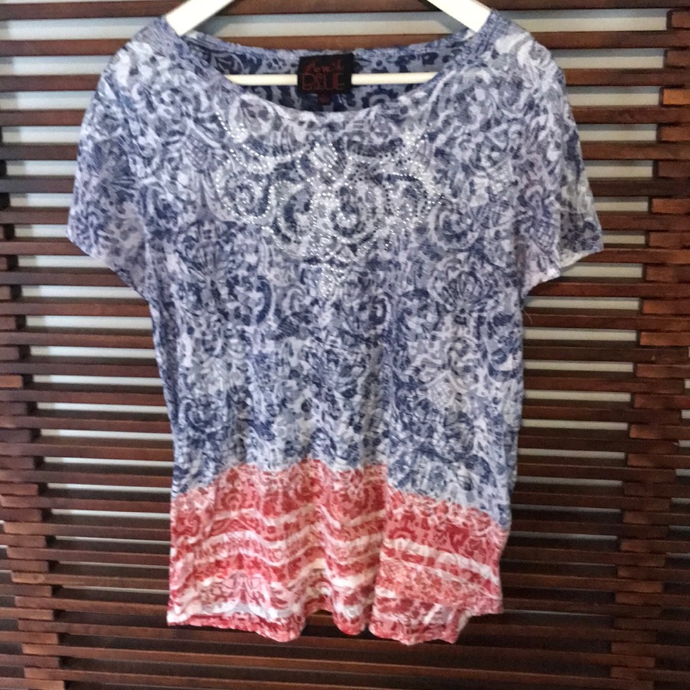 French Blue top